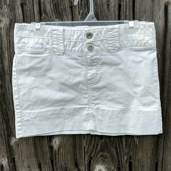 American Eagle Outfitters Dresses & Skirts - American Eagle Outfitters White Mini Skirt Stretch